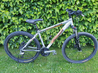 26" horské hliníkové kolo AUTHOR, rám 17", kotoučové brzdy - 6