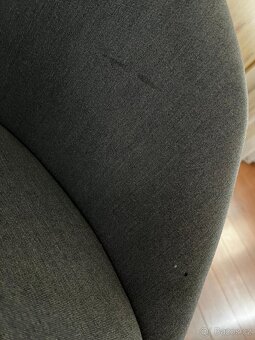 židle IKEA SKRUVSTA – šedá (Vissle) - 6