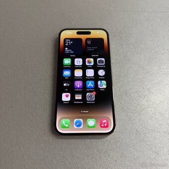 iPhone 14 Pro 256GB gold, jako nový, rok záruka - 6