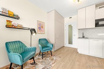 Pronájem zařizeného bytu 1+kk 35 m² s balkonem - 6