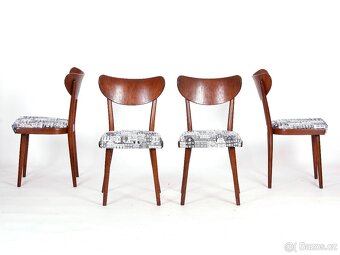 Přečalouněné jídelní židle TON Banana. - 6