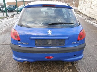 Peugeot 206 1.6 HDI KLIMA, 1 majitel - 6
