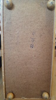 Retro rozkládací šitíčko s retro keramickými knoflíky - 6