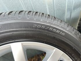 Originální celoroční alu sada Škoda 205/55R16, 6mm - 6
