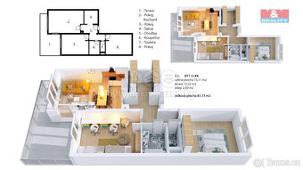 Prodej bytu 3+kk, 73 m², Mladá Boleslav, ul. Husova - 6