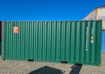 Lodní kontejner 20' DODÁNÍ ZDARMA - zelený - 6
