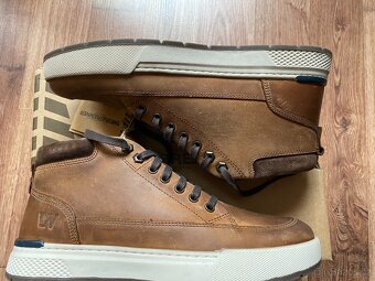 Nové pánské kožené podzimní/zimní boty Weinbrenner - č. 42 - 6