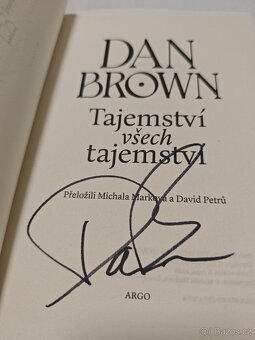 Podepsaná kniha: Dan Brown - Tajemství všech tajemství - 6