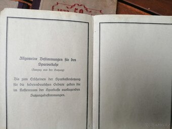 Sada vkladních knížek ze SUDET - 6