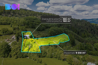 Prodej chalupy, Milíkov, s pozemkem 9510 m² - 6