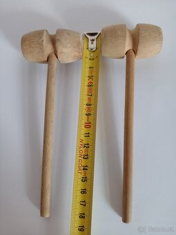 Dřevěné malované figurky, mix dřevěných hraček - 6