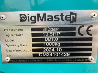 MINIBAGR DIGMASTER DM100 1000KG - 6
