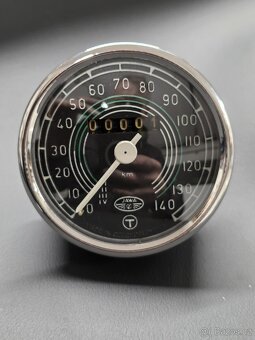 Tachometr Jawa kývačka půlbuben 140km/h - 6