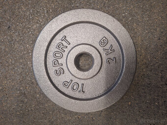 Ocelové kotouče s úchopy TOPSPORT - 6