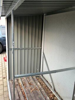 Plechový dřevník 302 x 119 x 190 - 6