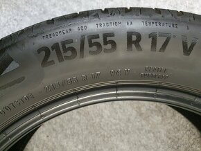 2x -- 215/55 R17 Letní pneu Continental Eco Contact 6 -- - 6