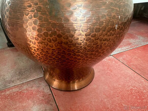 Měděný tepaný džbán - váza - 58cm - 6