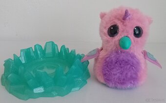 Hatchimals zvířátko + Little Live Pets-Ptáček s klecí - 6
