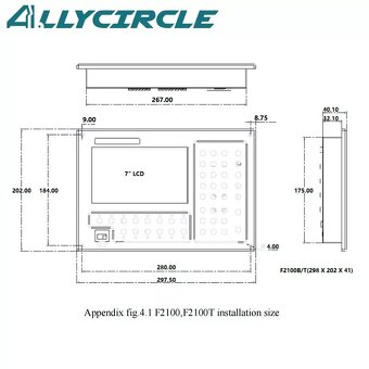 CNC ovladač F2100B + THC modul F1621 pro plazmové a plamenné - 6