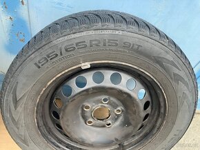 Zimní sada 195/65R15 octavia passat 5x112 - 6