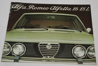 Prospekty Alfa Romeo Alfetta 1.6/1.8 L (1977) - 6