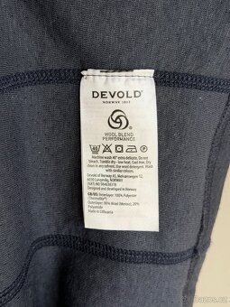 Zánovní merino rolák Devold Duo Active Zip Neck Man Vel. M - 6