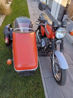 Jawa 350/634 + velorex 562 s TP původní - 6