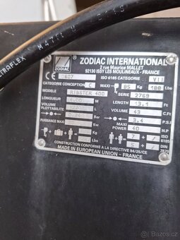 Prodám motorový člun zodiac gumový rozskládací kyl pevny - 6