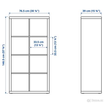 Policový díl KALLAX IKEA - 6