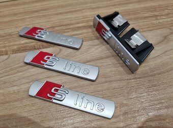 AUDI Sline napisy znak loga S line - 6