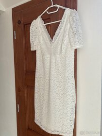 Svatební šaty, vel. M - 6