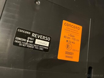 Dětská autosedačka Concord Reverso - 6