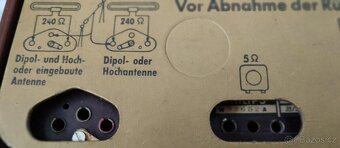 Bakelitové rádio Philips Philetta - 6