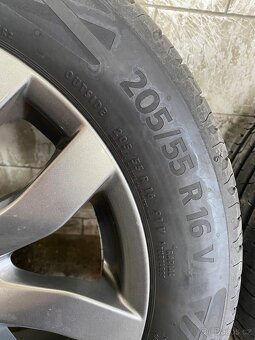 5x112 R16 6,5J ET45 CMS + 205/55 R16 letné - 6