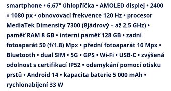 Nothing CMF Phone 1 5G 8/128GB NOVÝ - 6