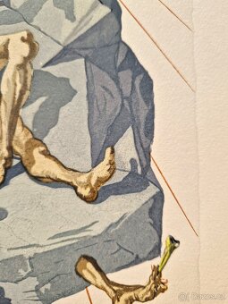 SALVADOR DALI - Simonyho trest (Dante - Božská komédia) (Bez - 6