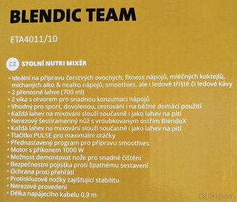 ETA Blendic Team smoothie - 6
