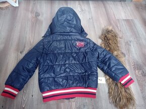 Bunda 98 modrá (větší) - 6