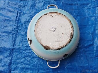 Smaltovaná miska, průměr 27 cm - 6