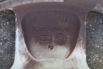 Renault kompletní zimní sada 14" 4x100 - 6