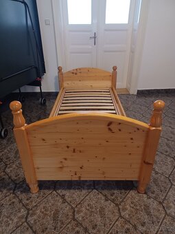 Postel z masivu borovice 90/200 - 6