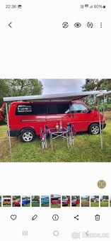 Transporter T4 2.5 TDi upraven na spaní super stav - 6