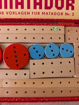 Starobylá stavebnice MATADOR, 3 ks. - 6