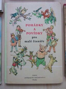 6x STARÁ DĚTSKÁ KNIHA - POHÁDKY, POVÍDKY, LEPORELO - 6