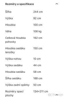 Rozkládací sedačka Bobochic Paris Balio - 6