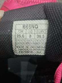 Růžové tenisky Asics vel 39, 5 , nosene ale porad hezké - 6