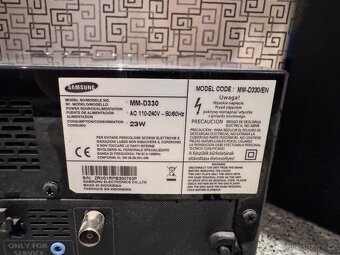 Samsung MM-D330 – Mikro Hi-Fi systém s reproduktory - 6
