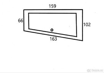 Akrylátová vana zkosená - 6