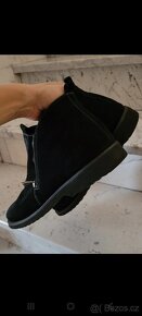 Luxusní zimní kotníkové semišové boty Vitto Rossi, vel. 45 - 6