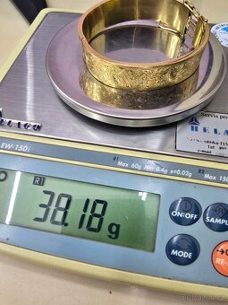 Prodám náramek ze 14k zlata , 585/1000 - 6